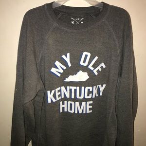 “My ole Kentucky home” grey sweatshirt!!!💙